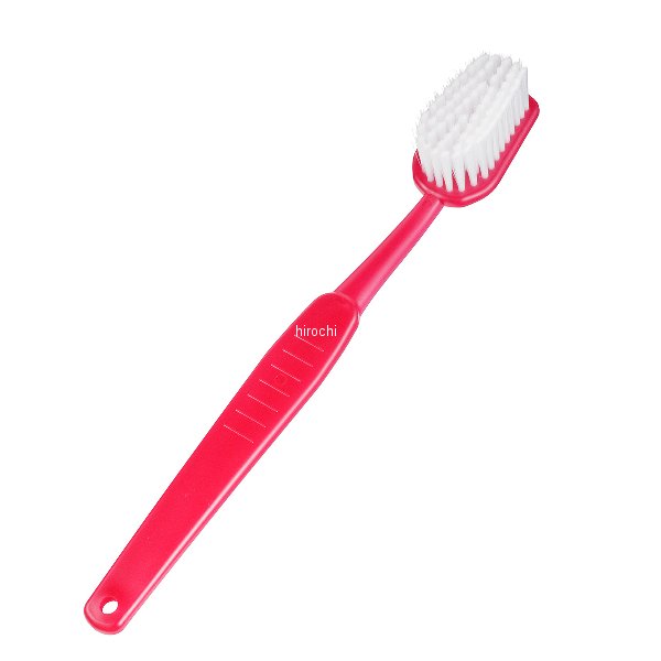 87-01-11 NBS バイクパーツセンター 歯ブラシ型洗車ブラシ (赤)