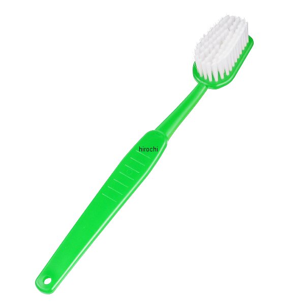 87-01-12 NBS バイクパーツセンター 歯ブラシ型洗車ブラシ (緑)