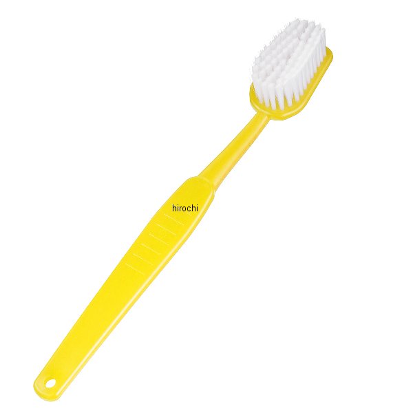 87-01-14 NBS バイクパーツセンター 歯ブラシ型洗車ブラシ (黄色)