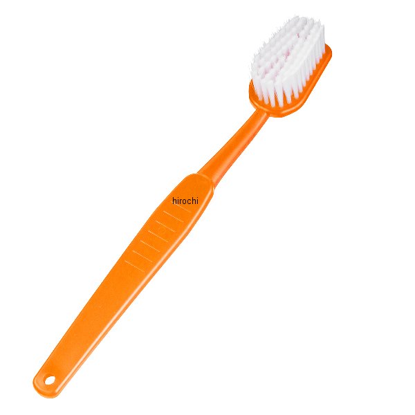 87-01-15 NBS バイクパーツセンター 歯ブラシ型洗車ブラシ (オレンジ)