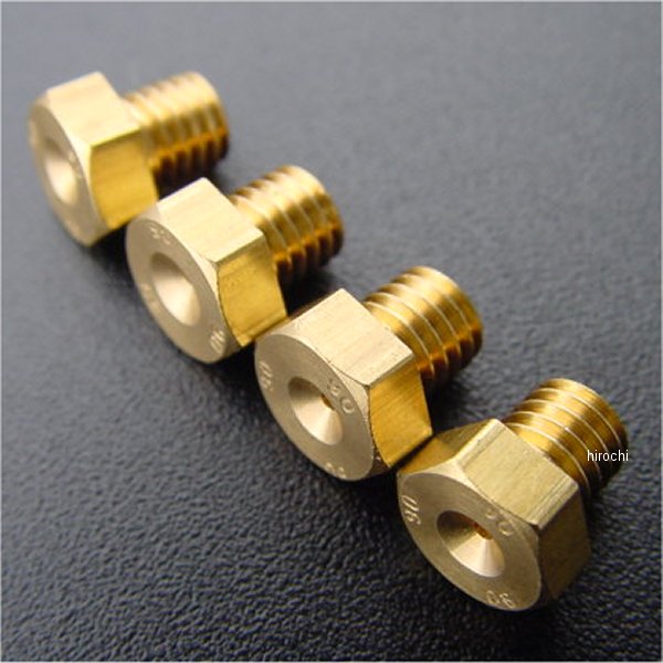 8714 ビーアールシー BRC 純正キャブ用メインジェット♯125 4個セット 79年-82年 Z400FX