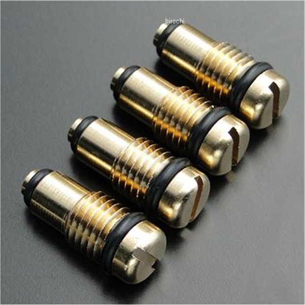 8727 ビーアールシー BRC 純正TKキャブ用ドレンボルト 4個 Z400FX、Z550FX、Z400J