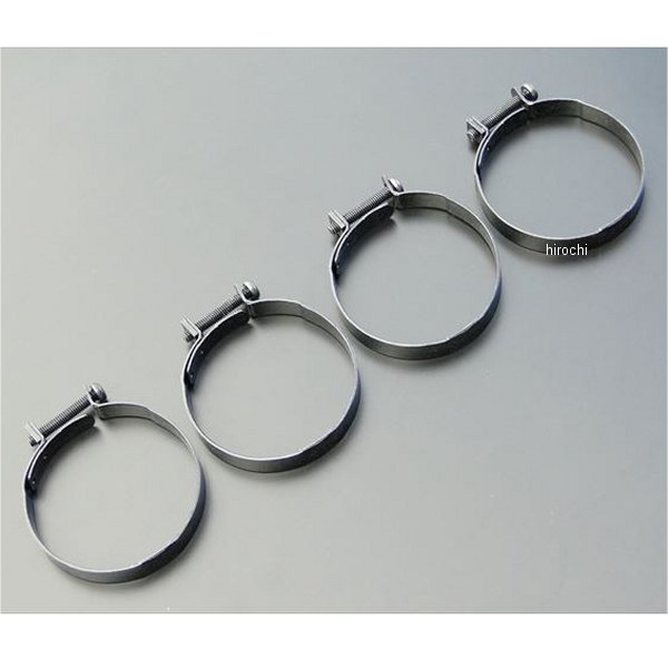 8736 ビーアールシー BRC 純正キャブインシュレーターバンド 4個 89年-97年 ゼファー400、ゼファーχ