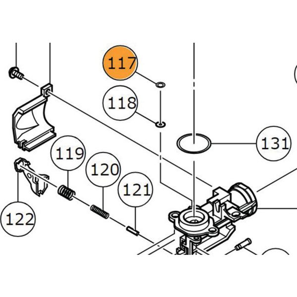 874436 674-8336 工機ホールディングス(株) HiKOKI Oリング(P-4)
