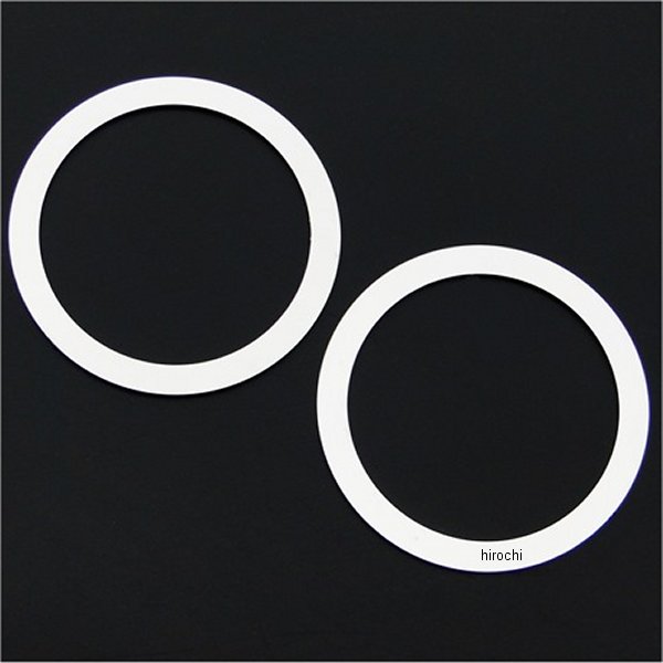 8756 ビーアールシー BRC フロントフォークオイルシール用ステンレスワッシャー 2枚 36φ用 72年-77年 Z1、Z2