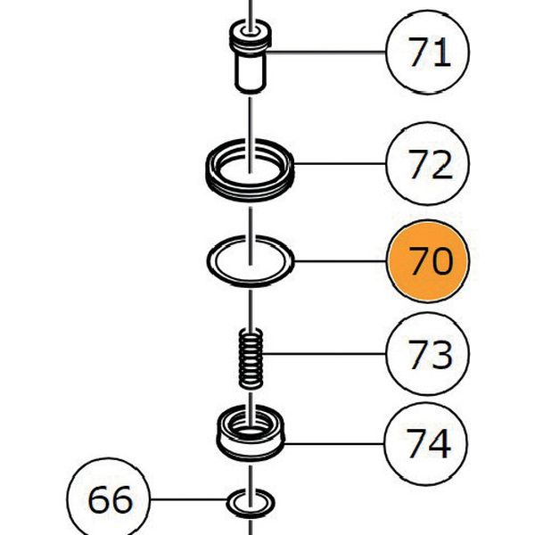 876078 674-3560 工機ホールディングス(株) HiKOKI Oリング(S-20)