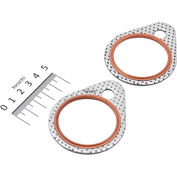 880590 ポッシュ POSH エキゾーストガスケット ショベルヘッド用 2個入り