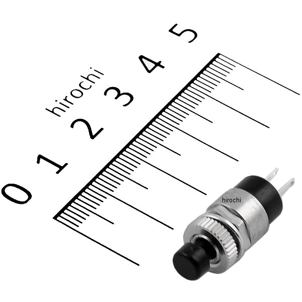 881210-02 ポッシュ POSH 補修用プッシュスイッチ ローレットナット付き