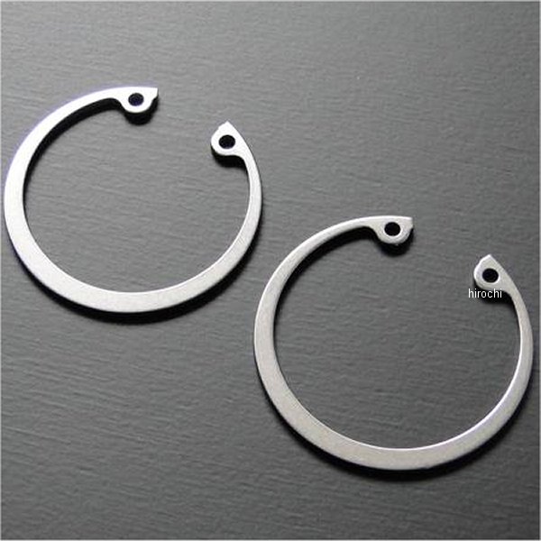 8834 ビーアールシー BRC フロントホイール用ステンレスサークリップ 2個 ゼファー400全機種、ゼファーχ