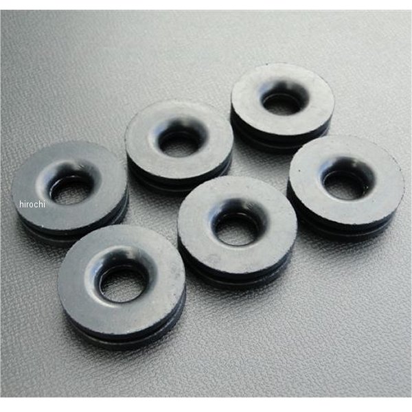 8890 ビーアールシー BRC 純正サイドカバー取付ゴム 6個 Z400FX、ゼファー400、ゼファー400χ