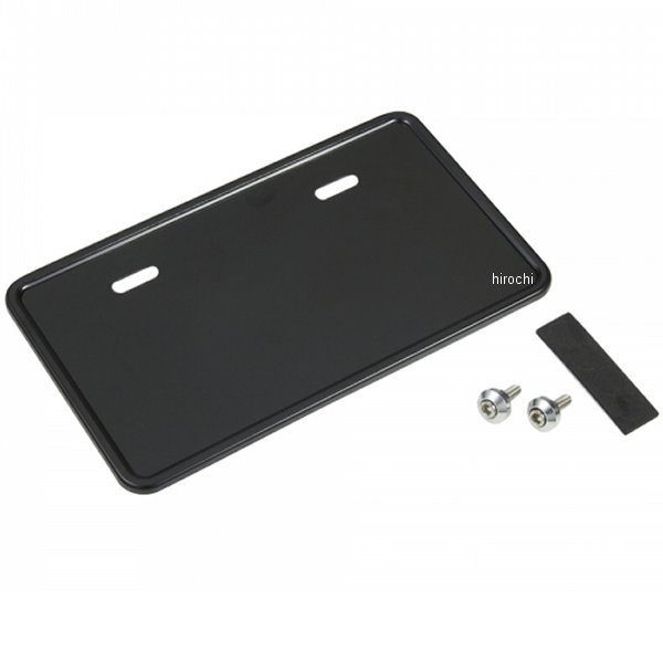 900105 NBS バイクパーツセンター ナンバープレートベース 大 125cc以上用 黒