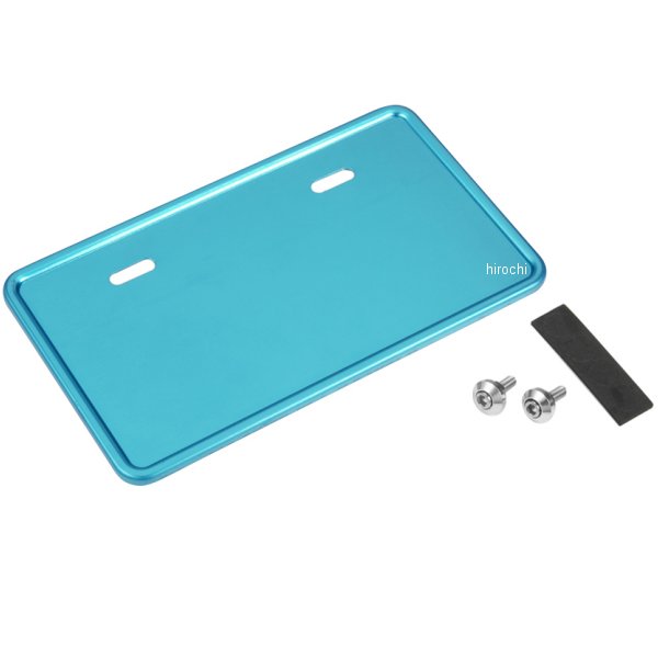 900107 NBS バイクパーツセンター ナンバープレートベース 大 125cc以上用 青