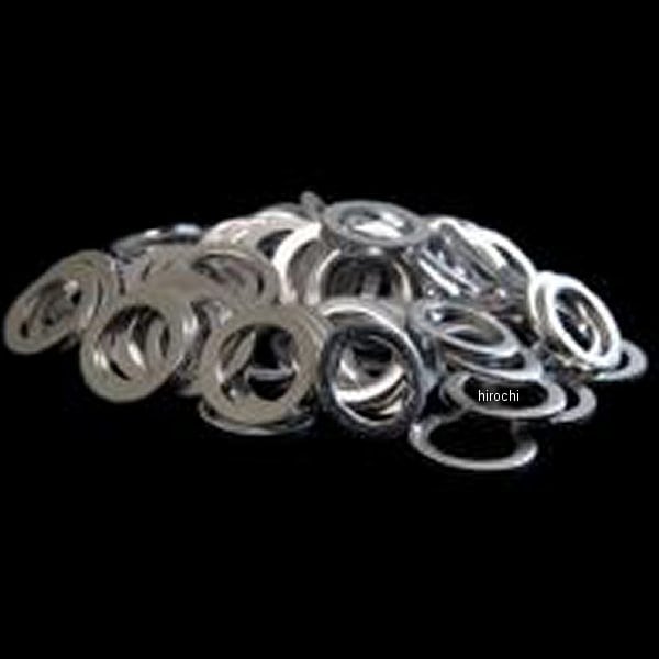 900303 NBS バイクパーツセンター アルミシーリングワッシャー 汎用 12mm×18mm×1.5mm 100枚入り