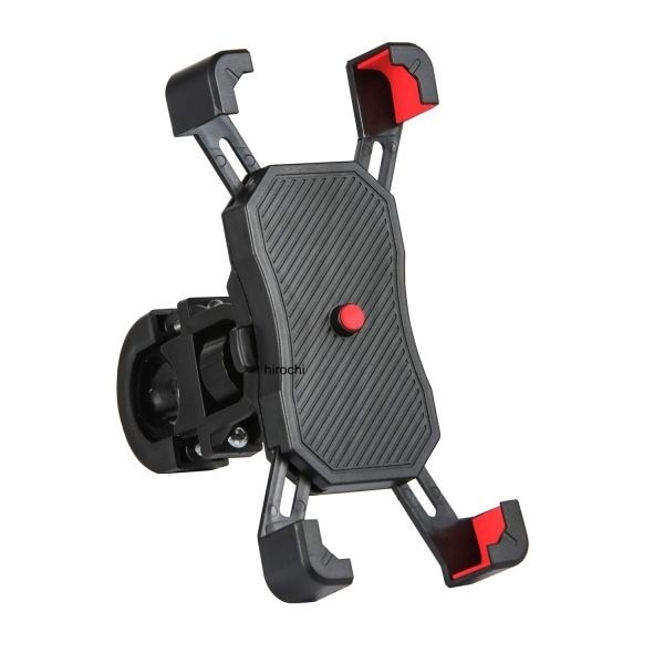 900413 NBS バイクパーツセンター スマホホルダー 4点ホールドクイックリリースタイプ レッド