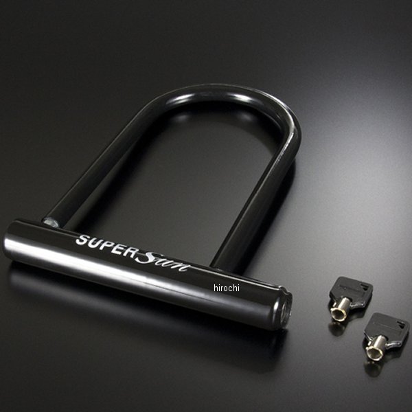 901301 NBS バイクパーツセンター U字ロック 黒 10本セット