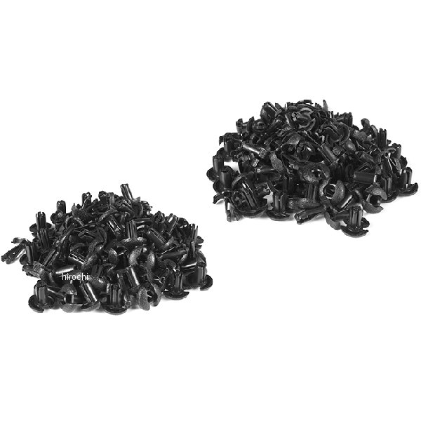 901406 NBS バイクパーツセンター ホンダ用カウルクリップ プッシュタイプ 100個入り