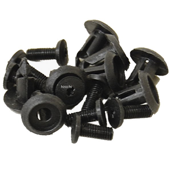 9014 NBS バイクパーツセンター カウルクリップ 汎用 ネジ式 10個入り