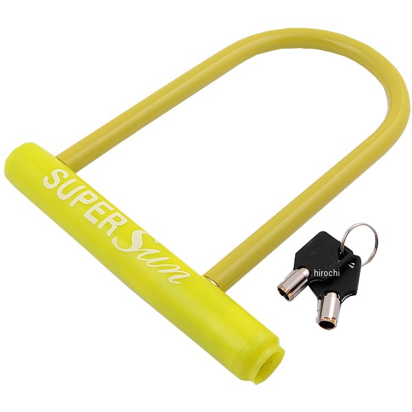 901601 NBS バイクパーツセンター U字ロック イエロー 10本セット