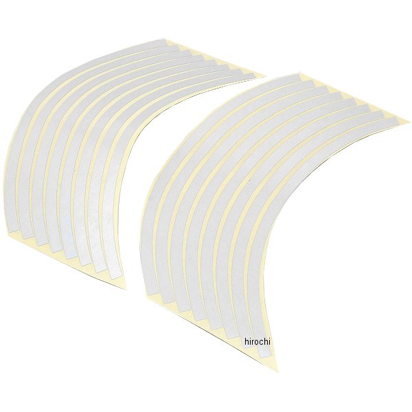 901810 NBS バイクパーツセンター リムステッカー 12インチ用 グレー