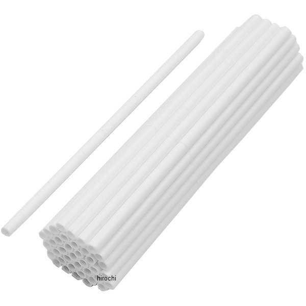 903361 NBS バイクパーツセンター スポークラップ 汎用 190mm 白 40本セット(ホイール1本分)