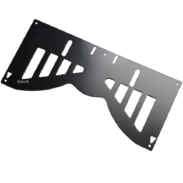 903362 NBS バイクパーツセンター ライセンスプレート 汎用 126cc以上用 黒