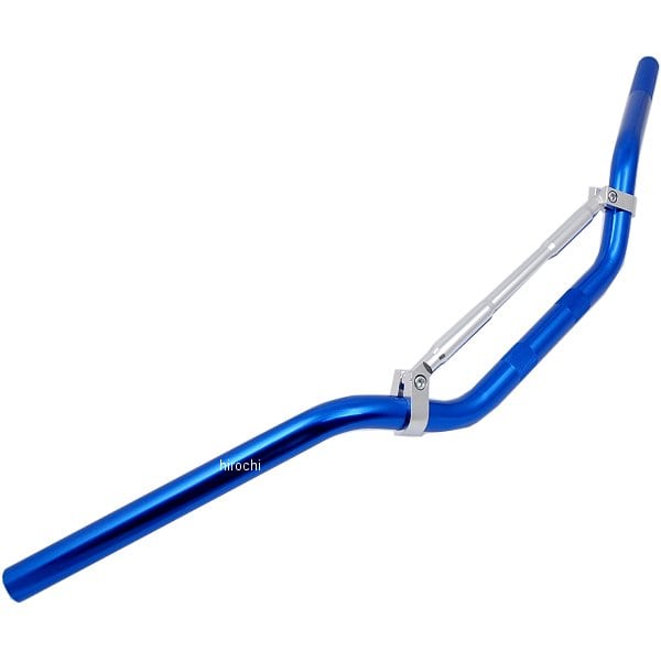 904605 NBS バイクパーツセンター アルミバーハンドル インパルス、ゼファー ブレース付き 青