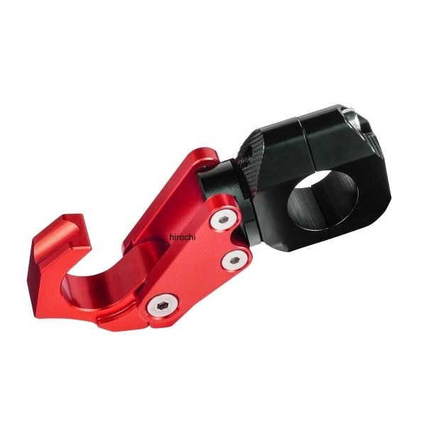 904617 NBS バイクパーツセンター ヘルメット ホルダーフック レッド