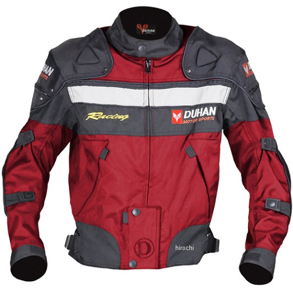 905427 NBS バイクパーツセンター DUHAN ウィンタージャケット 赤 Lサイズ