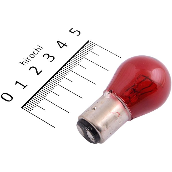 905508 NBS バイクパーツセンター カスタムライトバルブ S25 12V 21/5W 赤