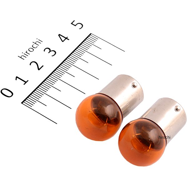 905518 NBS バイクパーツセンター ウインカーバルブ G18 12V 10W オレンジ 2個入り