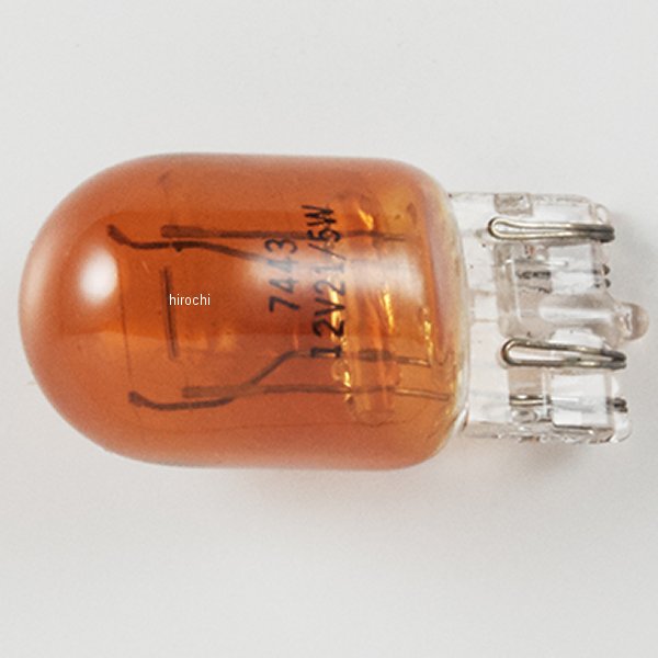 905528 NBS バイクパーツセンター ウェッジバルブ T20 12V 21/5W オレンジ