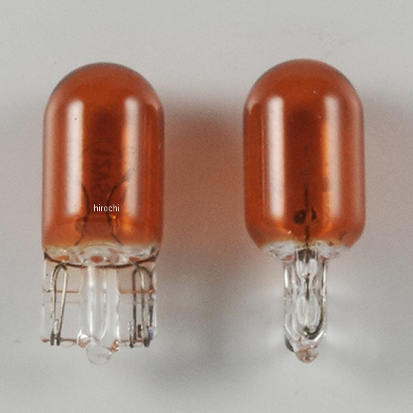 905545 NBS バイクパーツセンター ウェッジバルブ T10 12V 5W オレンジ 10個入り