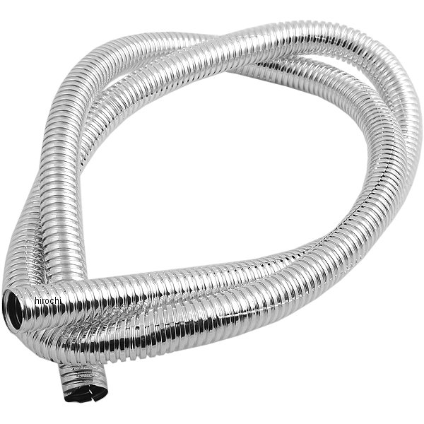 905701 NBS バイクパーツセンター コルゲートチューブ 12φ×1000mm メッキ