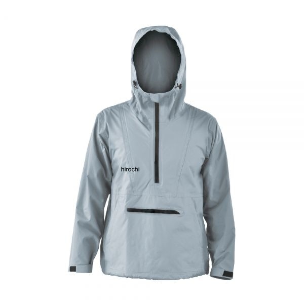 905908 NBS バイクパーツセンター B-201 フーバー レインジャケット/プルオーバー L グレー