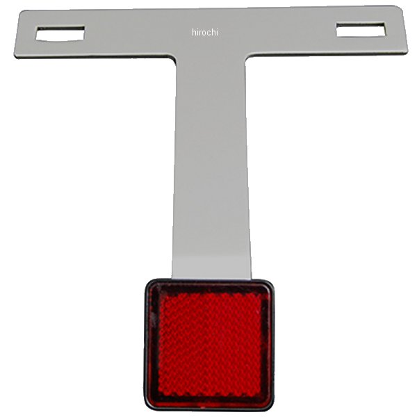 907202 NBS バイクパーツセンター リフレクター 汎用 四角タイプ シルバー