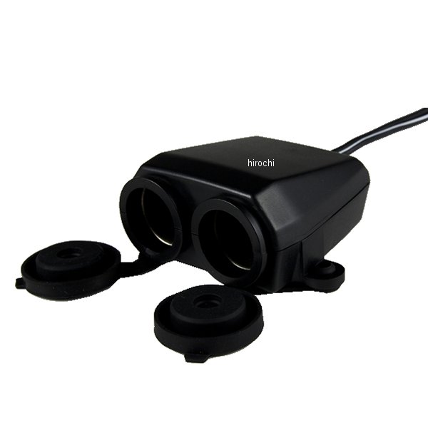 907604 NBS バイクパーツセンター バイク用シガーソケット 2穴タイプ