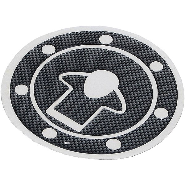 907704 NBS バイクパーツセンター タンクキャップカバー カワサキ 7穴用 カーボン調