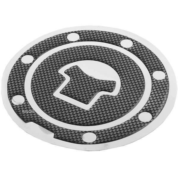 9077 NBS バイクパーツセンター タンクキャップカバー ホンダ用 カーボン調