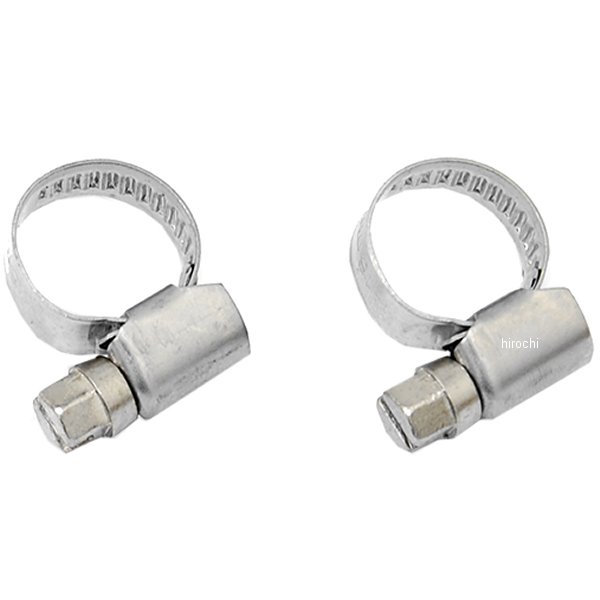 907801 NBS バイクパーツセンター ステンレスバンド 8mm～16mm 2個セット