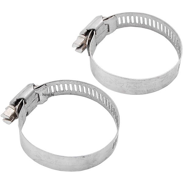 907805 NBS バイクパーツセンター ステンレスバンド 27mm～51mm 2個セット
