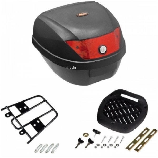 907951 NBS バイクパーツセンター リアボックス 28L/リアキャリア セット PCX用