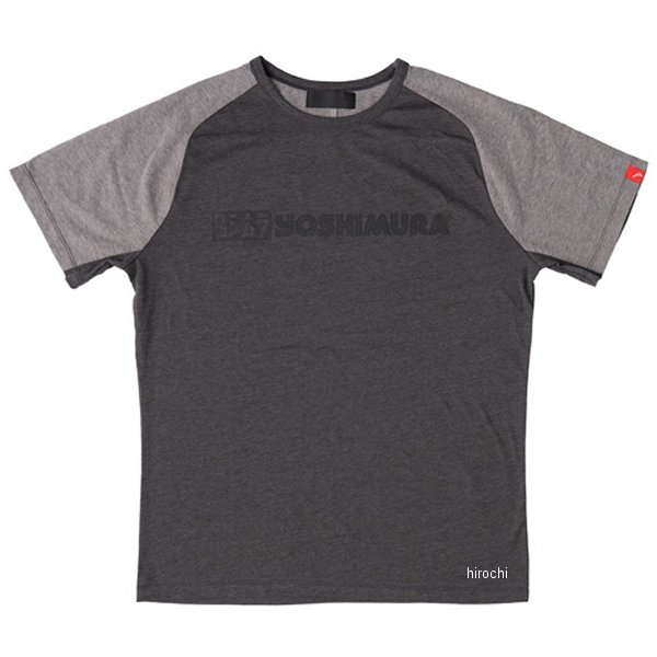 900-225-16LL ヨシムラ ヨシムラクシタニ フローTシャツ グレー/黒 LLサイズ
