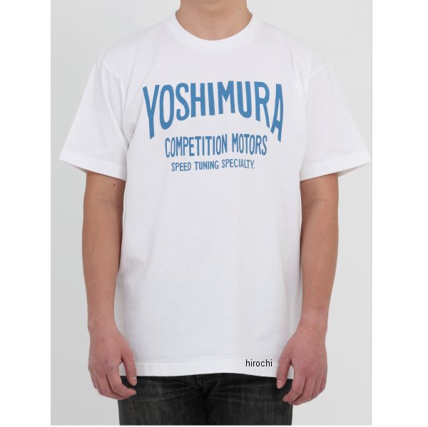 900-225-230L ヨシムラ SPEED TUNING SPECIALTY Tシャツ 白 Lサイズ