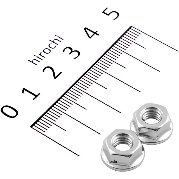 900026-S2 ポッシュ POSH フランジナットセット M6 ステンレス 2本入り