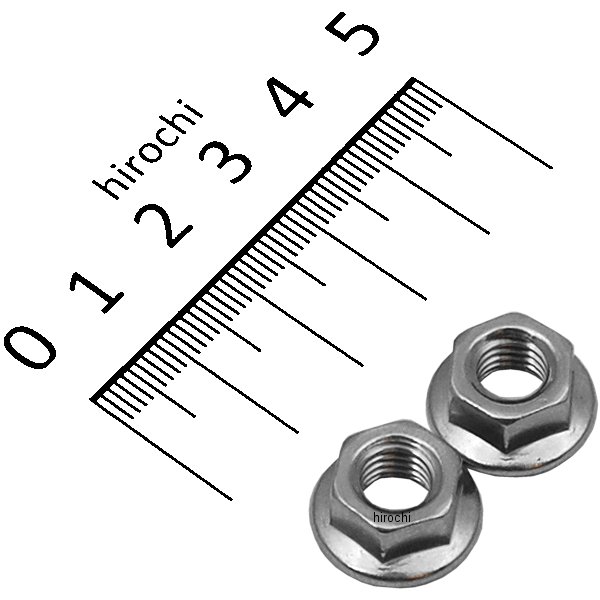 900028-S2 ポッシュ POSH フランジナットセット M8 ステンレス 2個入り