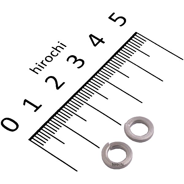 900035-S2 ポッシュ POSH スプリングワッシャーセット M5 ステンレス 2本入り
