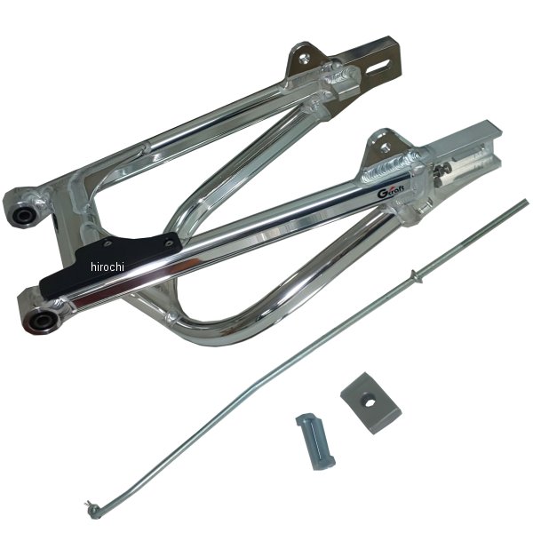 90003 Gクラフト スタンダードスイングアーム ツインショックタイプ スタンダードホイール スタビ付 16cmロング