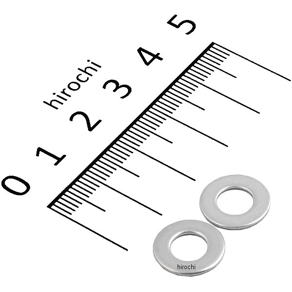 900046-S2 ポッシュ POSH 平ワッシャーセット M6 2個入り