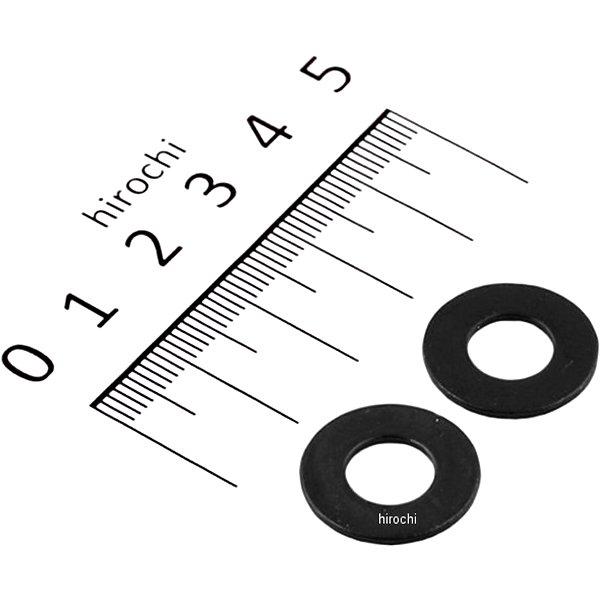 900048-K2 ポッシュ POSH 平ワッシャーセット M8 ステンレス 2個入り 黒