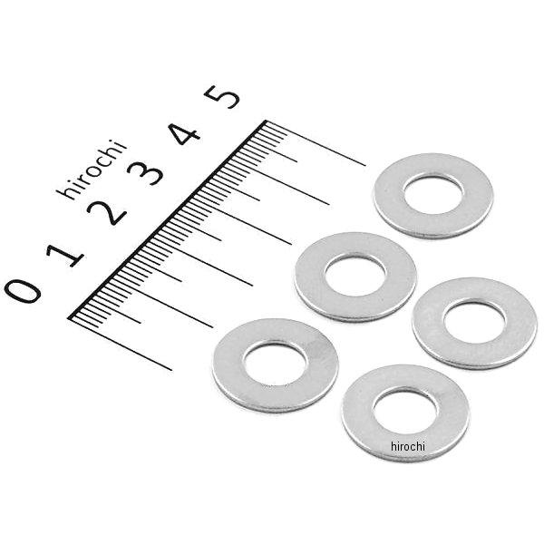 900048-S1 ポッシュ POSH 平ワッシャーセット M8 ステンレス 5本入り